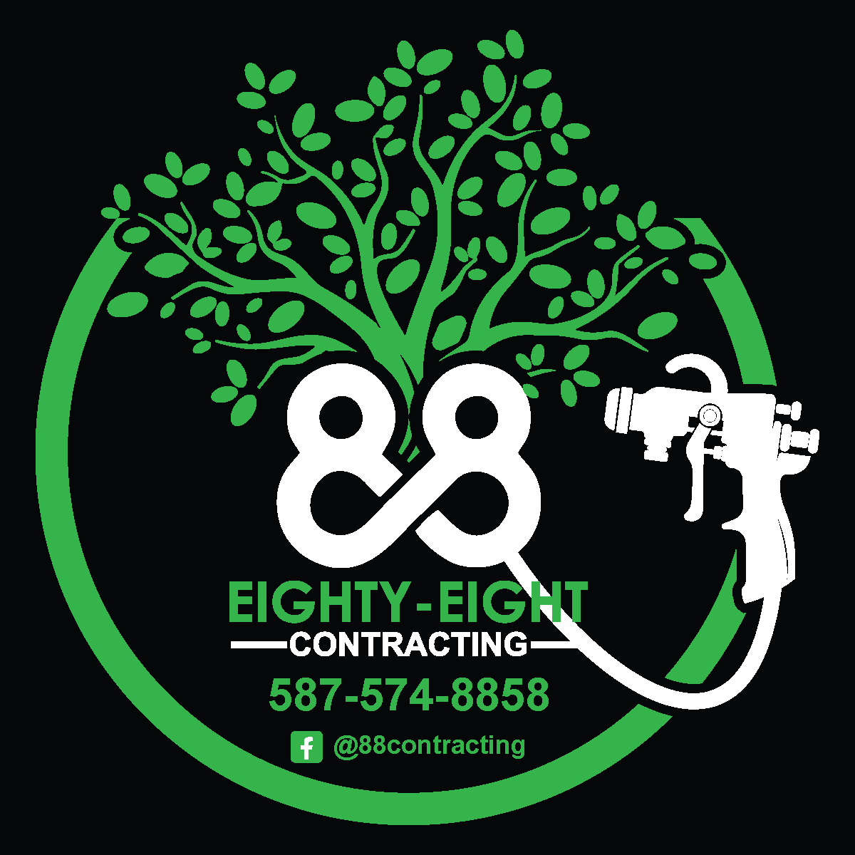 88 Contracting logo